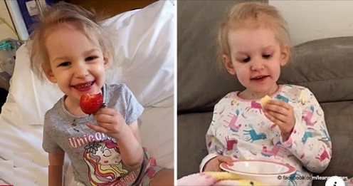 Ein 4-jähriges Mädchen mit Krebs im vierten Stadium hat aufgrund von Covid-19 Schwierigkeiten mit der Behandlung